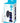Glas Rechargeable Remote Controlled Vibrating Glass Beaded Buttplug - Blue - 3.5in