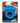 Glowdick Silicone Cockring with Led - Blue Ice - Blue