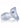 Glowhole 2 Light Up Hollow Silicone Buttplug - Cool Ice - Large