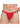 Goal Line Low Rise Jockstrap - Red - Large/XLarge