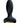 Goddess Diamond Vibrating Rechargeable Silicone Plug - Black