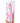 Goddess Tapping Thruster Rechargeable Silicone Vibrator with Clitoral Stimulator - Pink