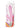 Goddess Tapping Thruster Rechargeable Silicone Vibrator with Clitoral Stimulator - Pink