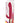 Goddess Thrusting Delight Rechargeable Silicone Dual Stimulating Vibrator - Red