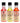 Goodhead Cocktail Delights (3 Pack) 2 Oz.- Peach Bellini, Strawberries and Champagne, Lemon Drop