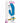 Gossip Diana 20x Rippled Silicone Rabbit Vibrator - Blue