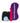 Happy Rabbit Clitoral Rechargeable Silicone Pleasure Kit - Purple - 4 Piece