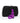 Happy Rabbit Cock Ring Rechargeable Silicone Kit - Black/Purple - 2 Piece