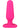 Hustler All About Anal Seamless Silicone Butt Plug - Pink - 3in