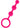 Hustler Silicone Anal Beads 3 Balls - Pink - 5.5in