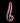 Icicles No. 24 Textured Glass Dildo - Pink - 6in