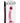 Icicles No 28 Textured Glass G-Spot Dildo - Pink - 7in