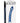Icicles No. 29 Ribbed Glass G-Spot Dildo - Blue - 7in
