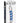 Icicles No. 5 Textured Glass Dildo - Blue/Clear - 7.25in