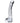 Icicles No. 61 Textured Glass G-Spot Dildo with Balls - Clear - 5in