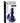 Icicles No. 83 Rechargeable Glass Plug with Remote Control - Blue