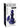 Icicles No. 83 Rechargeable Glass Plug with Remote Control - Blue