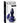 Icicles No. 85 Rechargeable Glass Tapered Plug with Remote Control - Blue