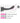 Icicles No. 89 Glass G-Spot Wand with Bendable Silicone Suction Cup - Blue