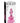 Icicles No. 90 Glass Anal Plug with Bendable Silicone Suction Cup - Pink