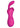 Infinitt Suction Massager Two Rechargeable Silicone Vibrator - Pink