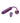 Inmi Thrust Thumper Rechargeable Silicone Vibrator with Remote Control - Purple