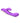 Inmi Tri-Flick Flicking Rechargeable Silicone Rabbit Vibrator - Purple