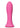 Intense Anal Vibe Silicone Rechargeable Vibrator - Pink