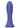Intense Anal Vibe Silicone Rechargeable Vibrator - Purple