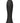 Intense Anal Vibe Silicone Rechargeable Vibrator - Black