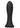 Intense Anal Vibe Silicone Rechargeable Vibrator - Black