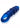 Invader Rippled Open-Ended Silicone Cocksheath Extender - Blue/Frost