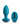 Inya Alpine Rechargeable Silicone Anal Plug with Remote Control - Teal