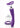 Inya Silicone Rechargeable Pump and Vibrator - Purple