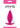 Inya Spade Silicone Butt Plug - Pink - Medium