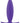 Inya Spade Silicone Butt Plug - Purple - Small