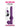 Inya Super Stroker Rechargeable Silicone Thrusing Vibrator - Purple