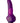 Jelly Caribbean Number 2 Jelly Vibrator - Purple - 8in