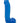 Jelly Jewels Dildo with Balls - Blue - 6in