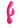 Jimmyjane Ruby Rabbit Rechargeable Silicone Flexible Rabbit Vibrator - Pink