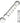 Joystick Textured Glass Dildo - Clear