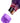 Juicy Jewels Orchid Ecstasy Jelly Vibrator - Purple