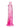 King Cock Clear Dildo - Clear/Pink - 8in