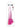 King Cock Clear Dildo with Balls - Clear/Pink - 10in