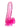 King Cock Clear Dildo with Balls - Clear/Pink - 6in
