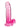 King Cock Clear Dildo with Balls - Clear/Pink - 7in