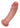 King Cock Dildo - Flesh/Vanilla - 8in