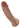 King Cock Dildo - Caramel/Tan - 9in