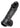 King Cock Dildo with Balls - Black - 10in
