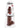 King Cock Dildo with Balls - Chocolate - 12in